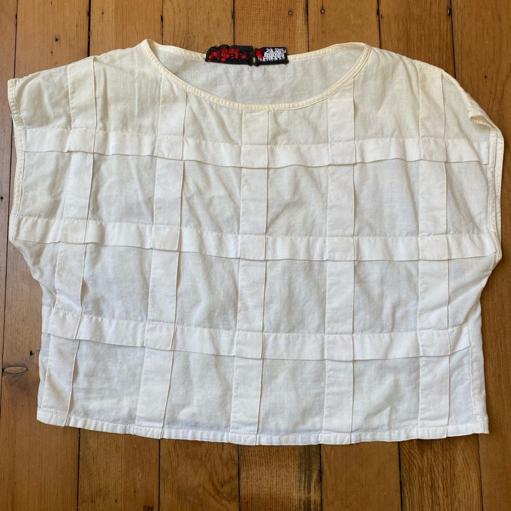Vintage Women's Cream Top
